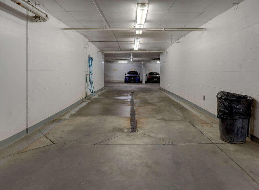 Explore the convenience of this secure parking garage, perfect for residents.