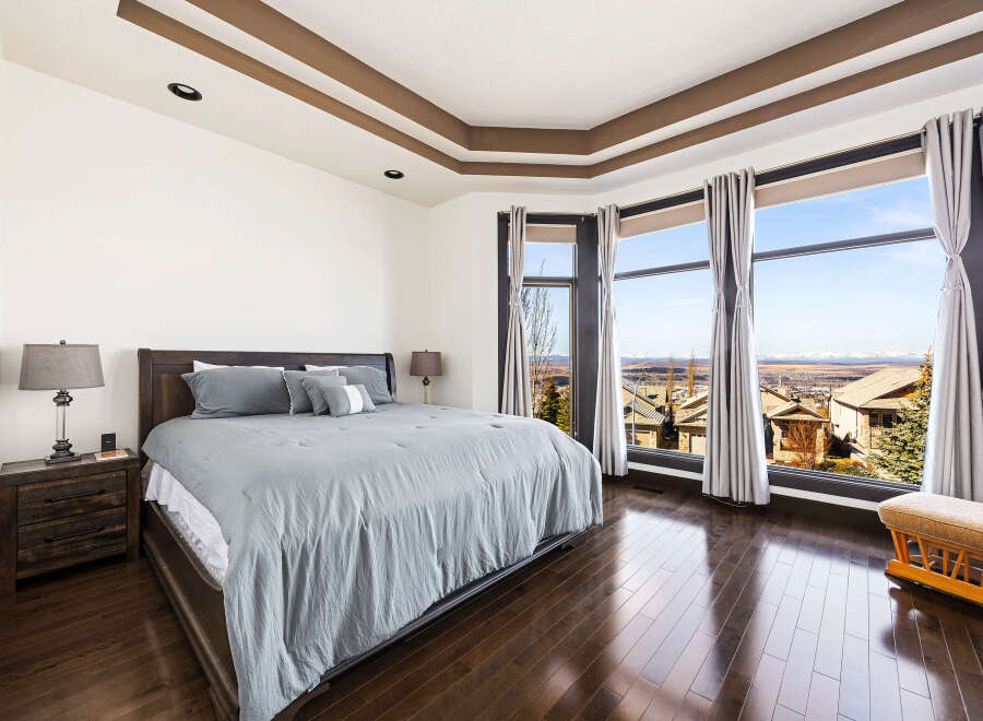 Experience luxury and comfort in this stunning bedroom.