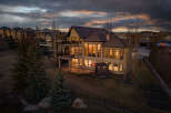 Stunning luxury home with expansive windows and a modern design.