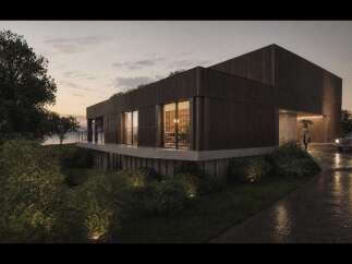 Discover modern luxury in this stunning architectural masterpiece.