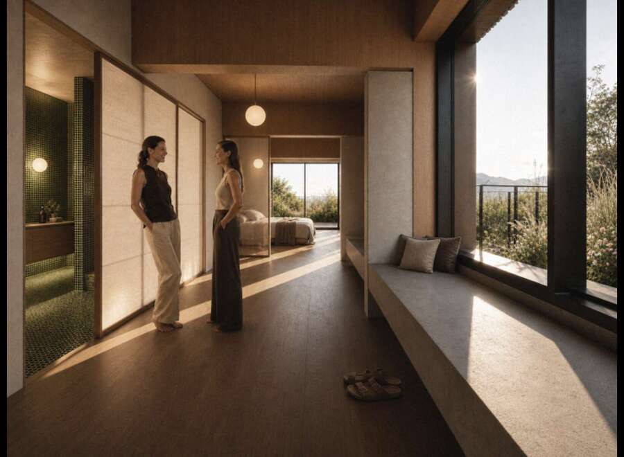 Step into a world of serene luxury with this stunning property.