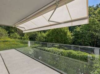 Enjoy the beauty of nature from this stunning balcony.