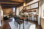 Step into this stunning home featuring a cozy fireplace, perfect for chilly evenings.