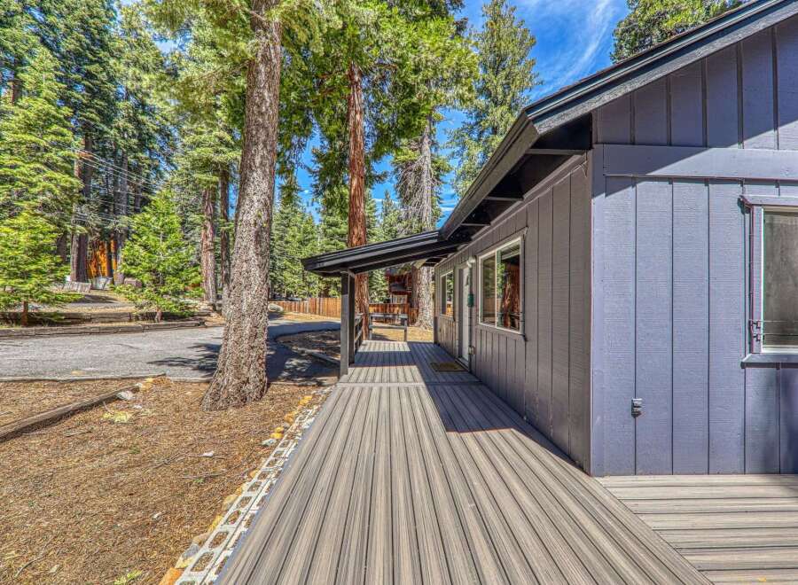 Discover the charm of this inviting property, featuring a beautifully designed exterior and a welcoming deck.