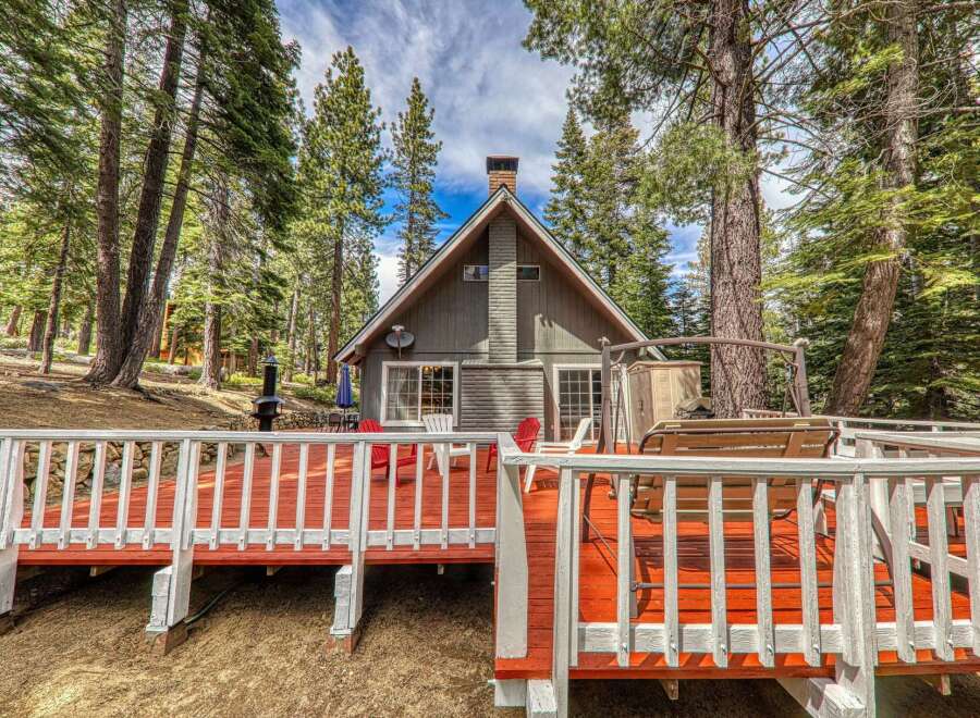 Escape to your dream cabin nestled in the serene woods.