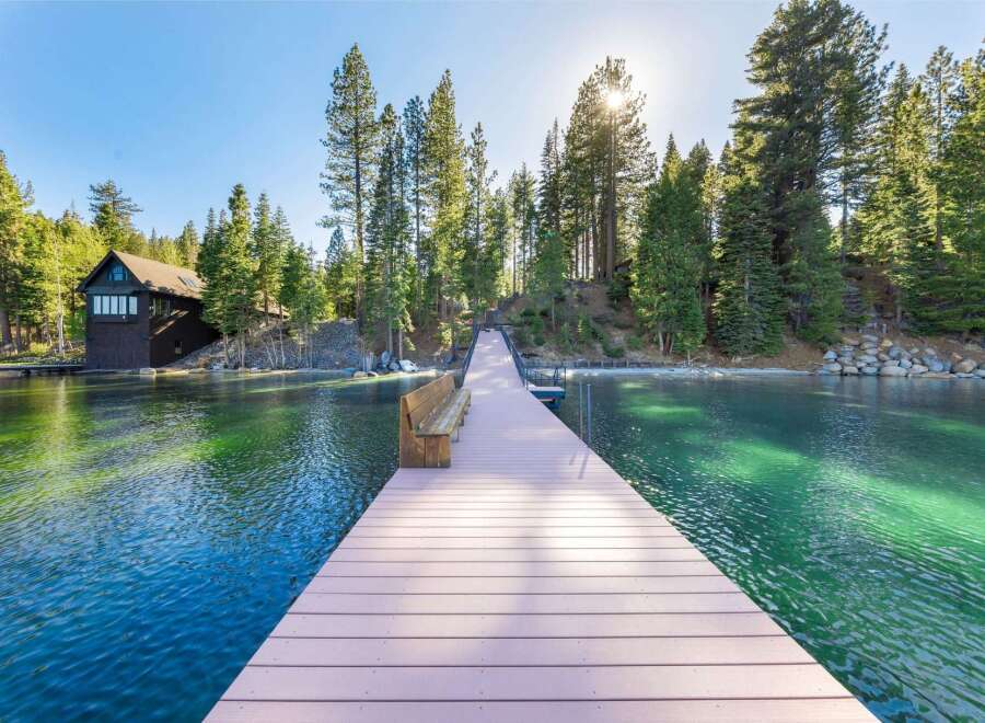 Experience lakeside living at its finest with this stunning property.