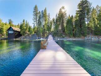 Experience lakeside living at its finest with this stunning property.
