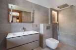 Step into luxury with this modern bathroom design.