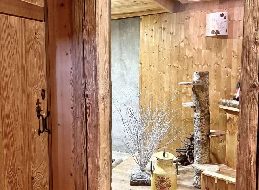 Step into rustic elegance with this charming property.