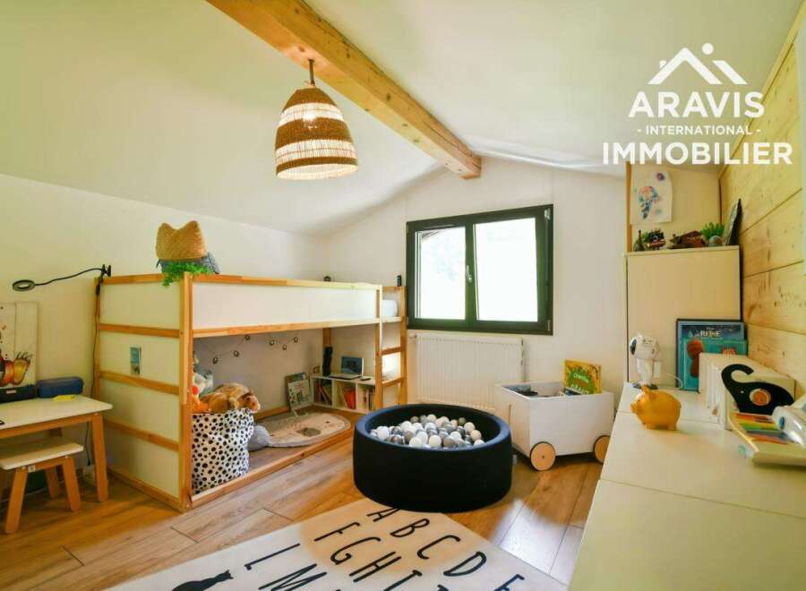 Discover a charming children's room, perfect for imaginative play and cozy nights.