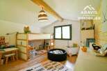 Discover a charming children's room, perfect for imaginative play and cozy nights.