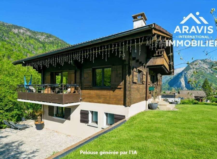 Discover this charming chalet nestled in a picturesque mountain setting, perfect for a serene getaway.