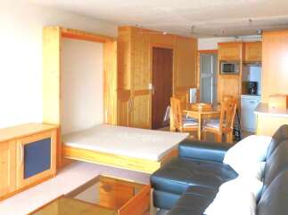 Discover this charming studio apartment, perfect for a cozy living experience.