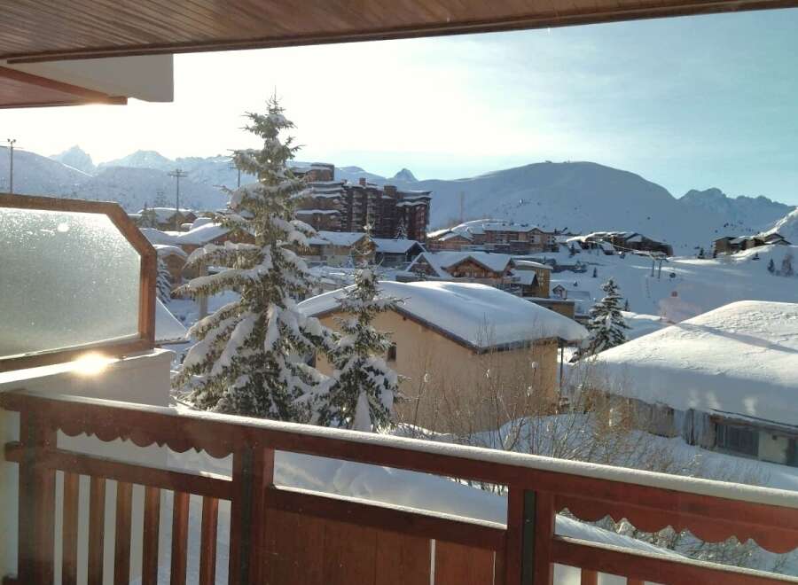 Enjoy breathtaking mountain views from this cozy property.