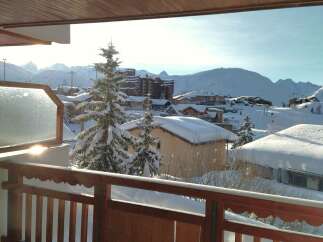 Enjoy breathtaking mountain views from this cozy property.