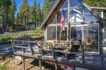 Enjoy stunning views from this charming cabin! This property features a spacious deck with a cozy fire pit, perfect for entertaining or relaxing.