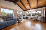 Experience the beauty of this stunning property with breathtaking mountain views.
