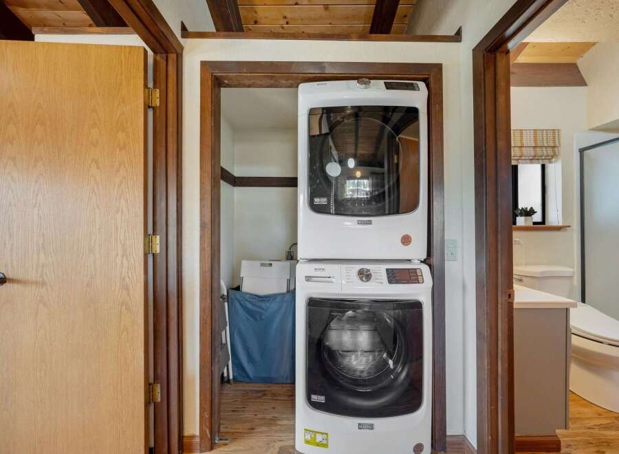 Discover the convenience of in-unit laundry with this stunning property! This home features a modern Maytag washer and dryer, making laundry day a breeze.