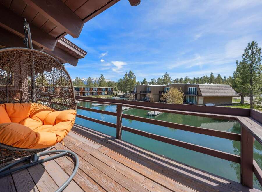 Enjoy stunning waterfront views from this luxurious property.