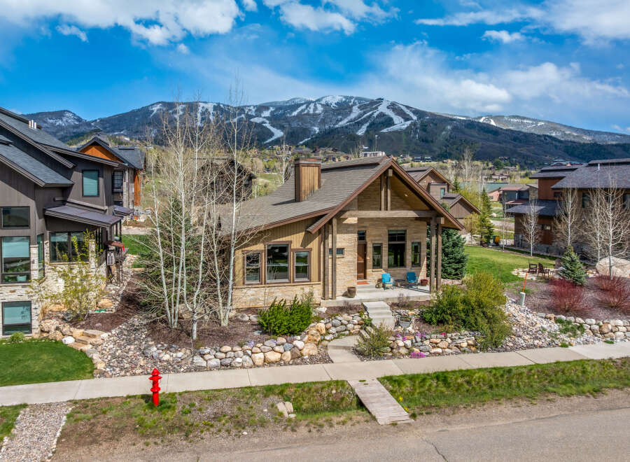 Nestled amidst the stunning mountain landscape, this property offers a luxurious retreat.