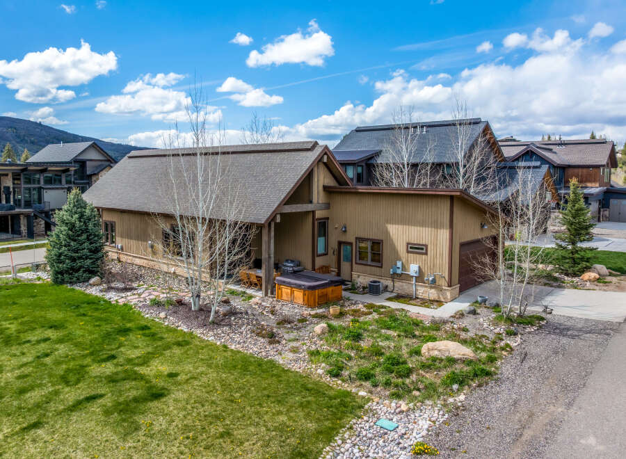 Discover luxury living in this stunning property, featuring a beautifully designed exterior and a serene outdoor space.