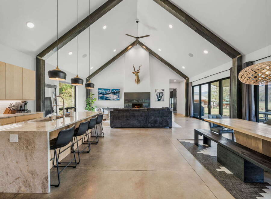 Experience luxury living in this stunning modern home.