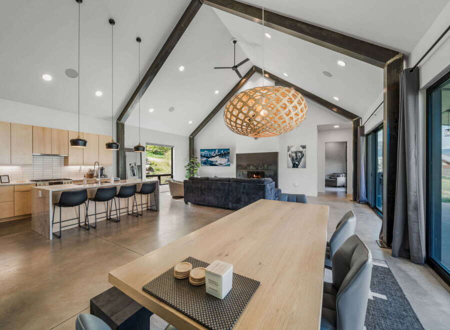 Experience luxury living in this stunning modern home.
