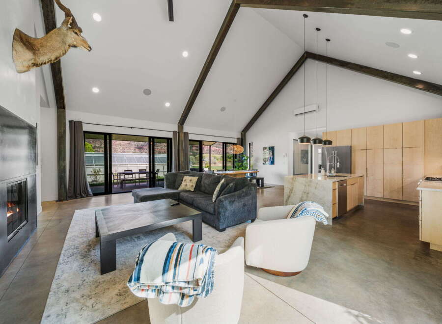 Experience luxury living in this stunning modern home.