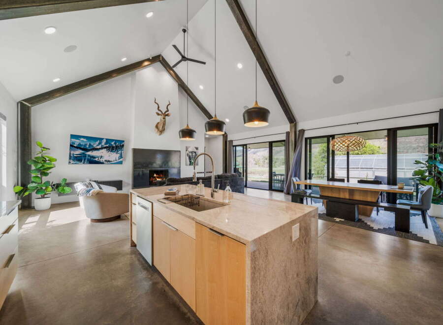 Experience luxury living in this stunning modern home.