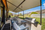 Enjoy the beauty of outdoor living with this stunning patio.
