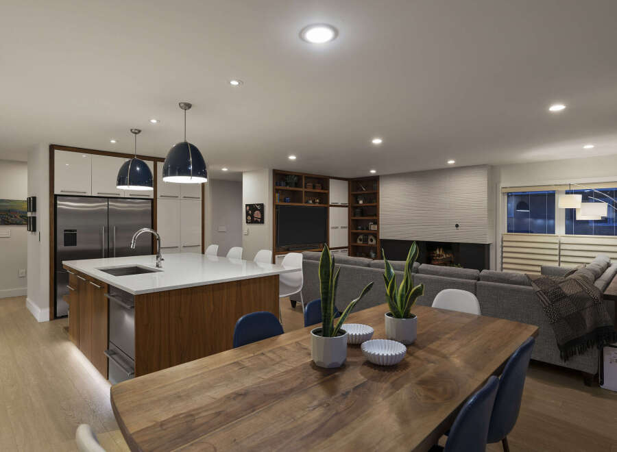 Step into modern luxury with this stunning open-concept living space.