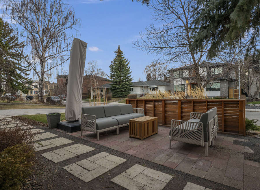 Enjoy outdoor living at its finest with this stunning patio space.