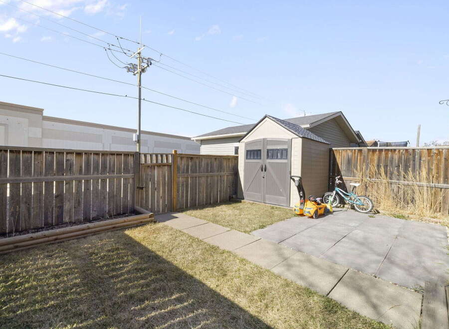 Discover the charm of this property, featuring a well-maintained backyard.