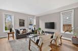 Step into modern elegance with this stunning living room.