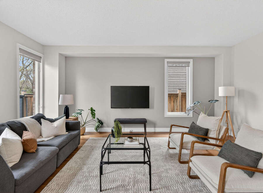 Step into this inviting living room, perfect for relaxation and entertaining.