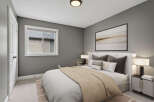 Step into a serene bedroom retreat, designed for ultimate comfort and style.