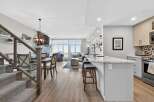 Step into luxury with this stunning property, boasting an open-concept design that seamlessly blends the kitchen, dining, and living areas.