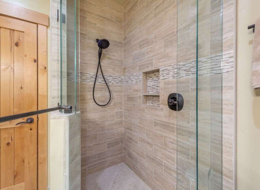 Step into luxury with this beautifully designed bathroom.