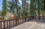 Enjoy the tranquility of nature from this stunning deck.
