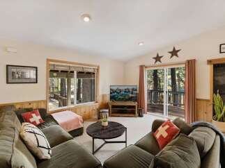 This cozy living room features a comfortable sectional sofa, perfect for relaxing after a long day.