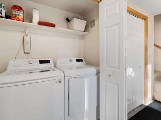 Discover the convenience of in-unit laundry in this well-appointed home! This space features modern LG washer and dryer units, making laundry day a breeze.