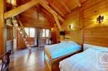 Experience the charm of this stunning wooden chalet, perfect for a cozy retreat.