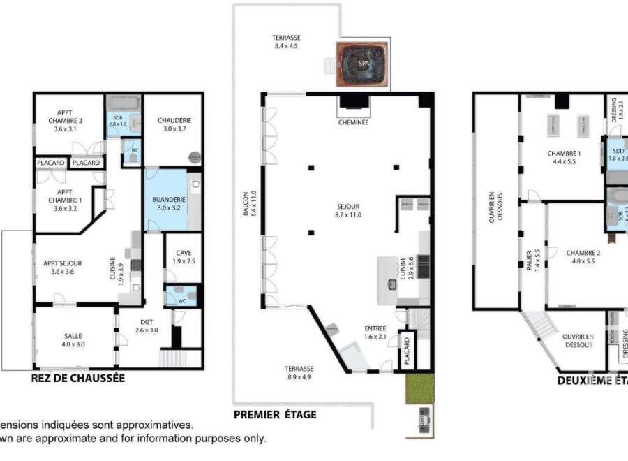 Discover this stunning multi-story property, featuring a spacious layout with multiple bedrooms and bathrooms.