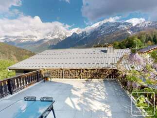 Experience breathtaking mountain views from this stunning property.