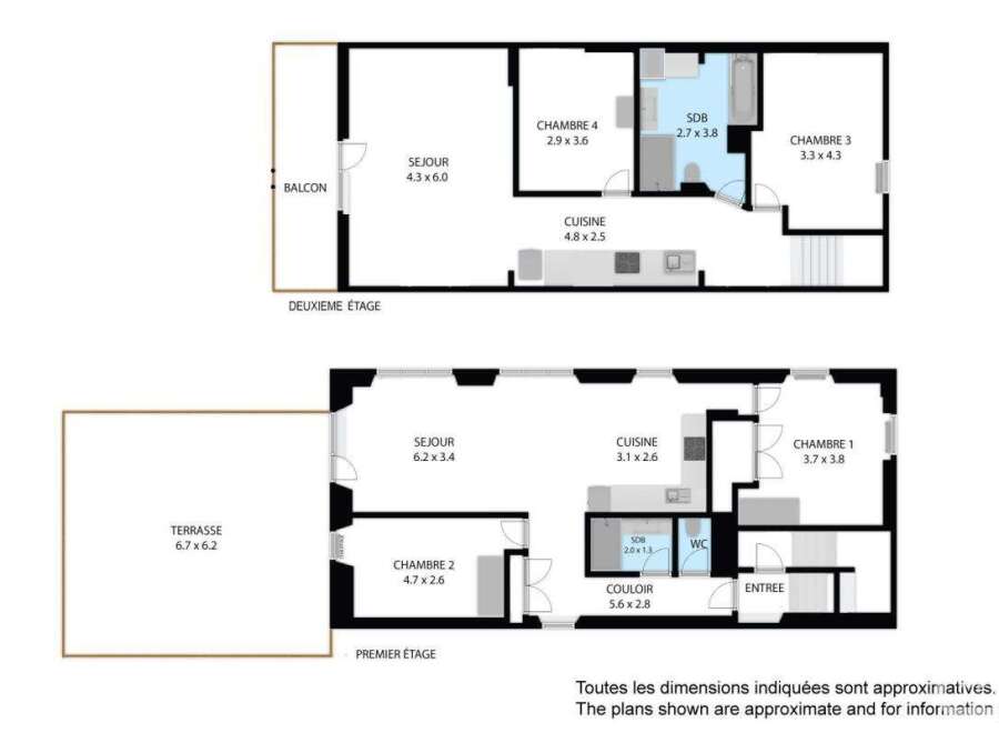 Discover this stunning property featuring a spacious terrace and balcony, perfect for enjoying outdoor living.