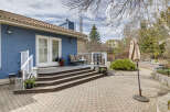 This stunning property boasts a beautifully designed outdoor space, perfect for entertaining or relaxing.