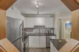 This stunning kitchen boasts modern design and functionality.