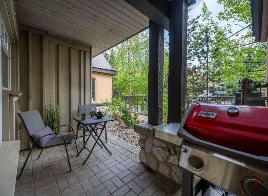 Enjoy outdoor living at its finest with this charming patio.