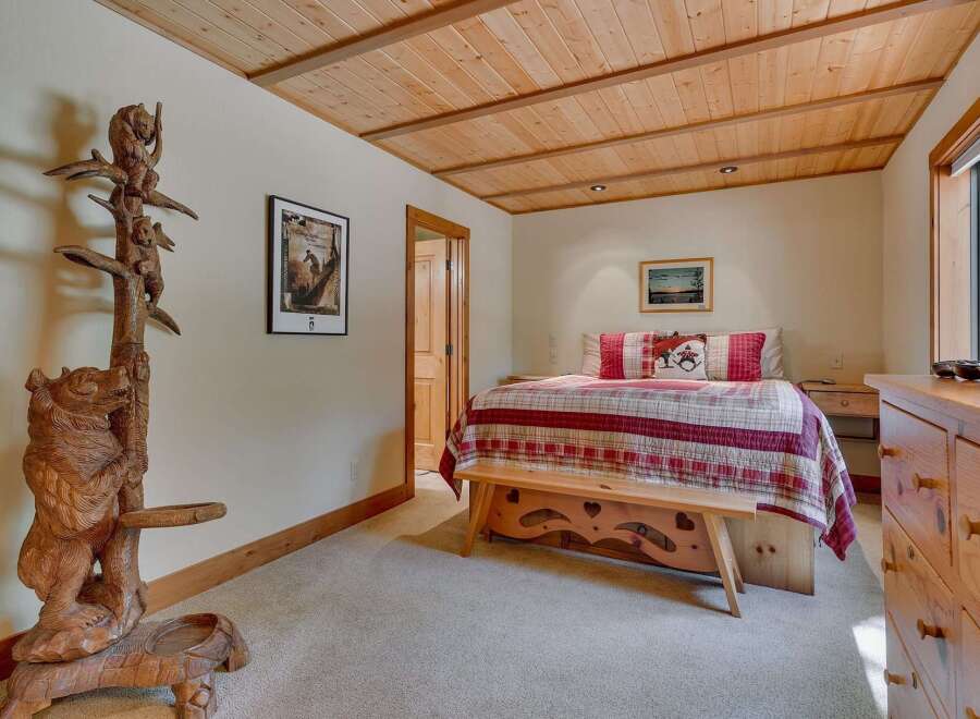 Step into a cozy bedroom retreat.