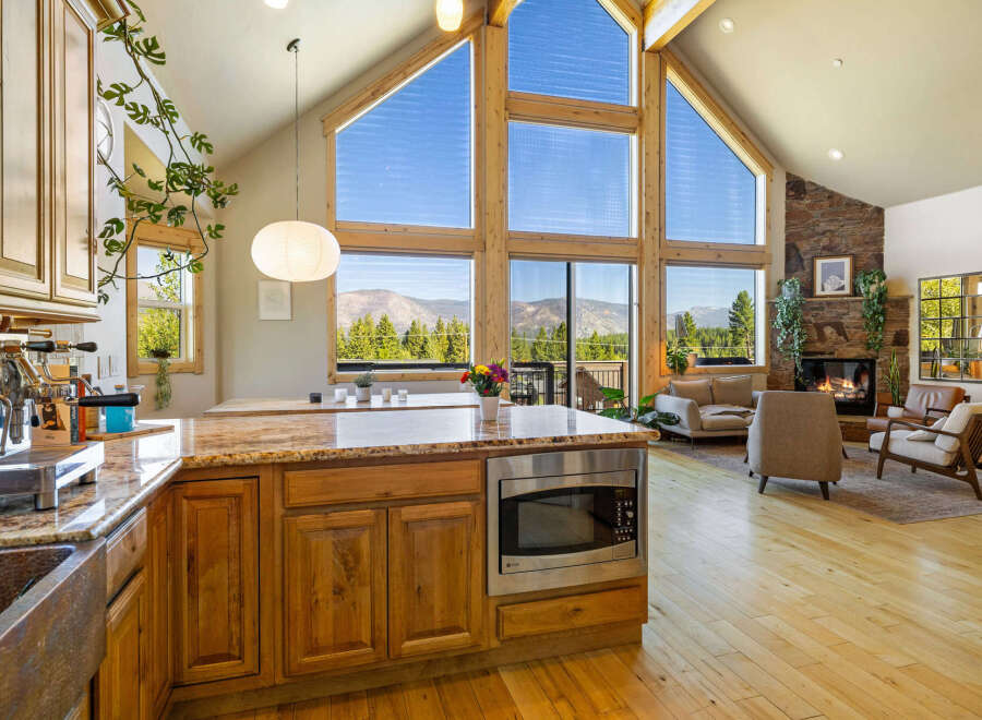 Experience luxury living in this stunning home with breathtaking mountain views.